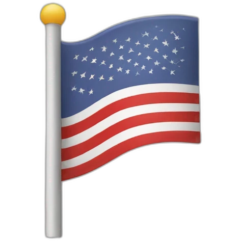Straight Flag emoji