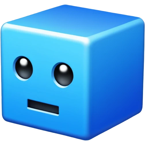 geometery dash cube emoji
