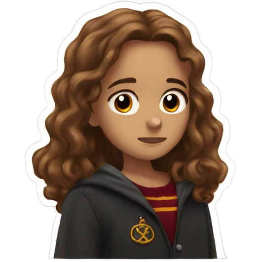 Hermione Granger kisses emoji