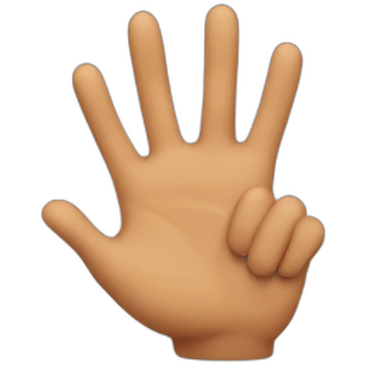 Caca avec des mains emoji