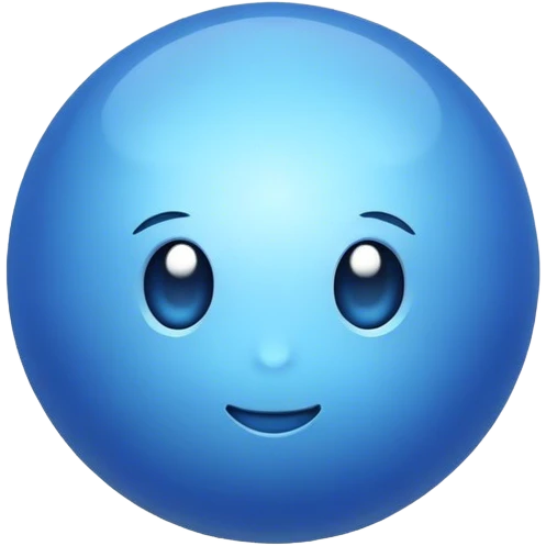 голубые emoji