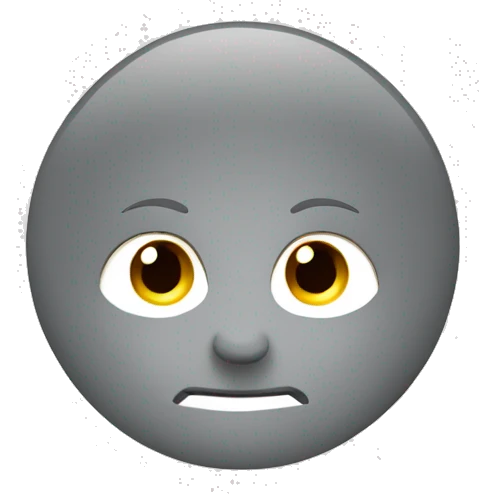 Grey Circle emoji