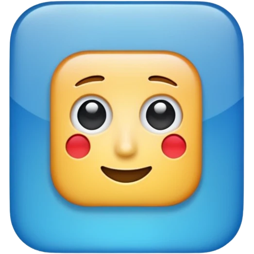 Make me a FaceTime Icon emoji emoji