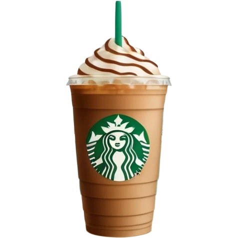 Starbucks iced coffee with Dubai chivalry bar with green filling and burn Khalifa  emoji