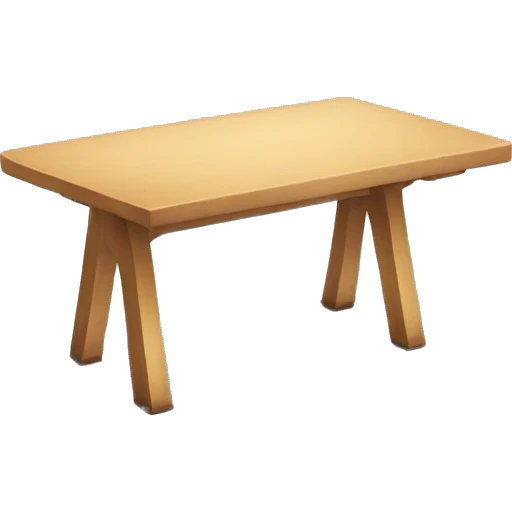 table emoji