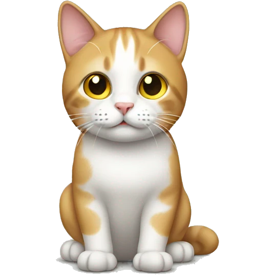 cat with iphone emoji