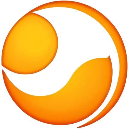 Partial solar eclipse emoji