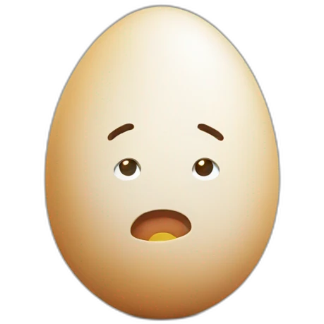 thinking egg emoji