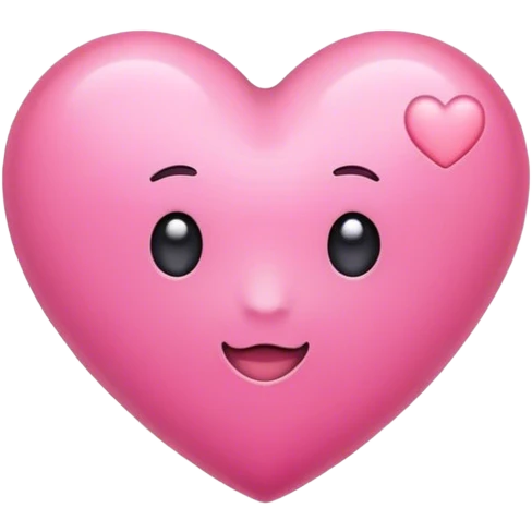 Pink heart emoji