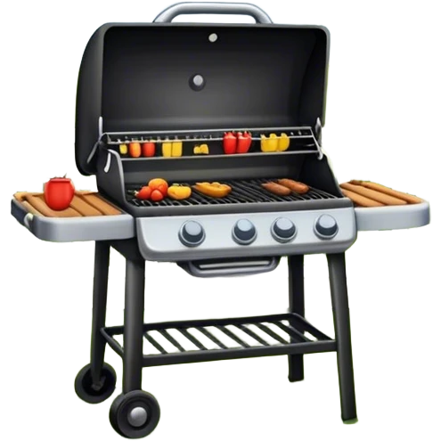Backyard grille emoji