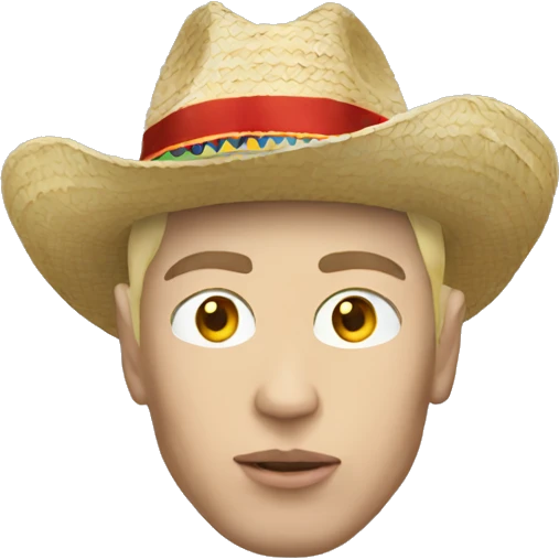 Eminem with a sombrero on  emoji