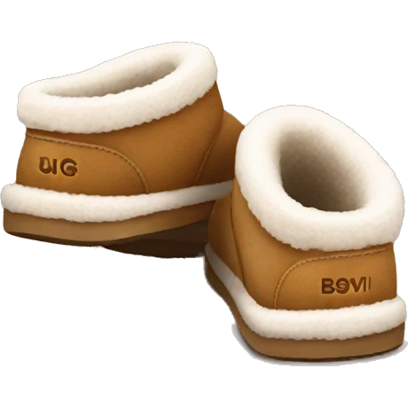 Ugg slippers emoji