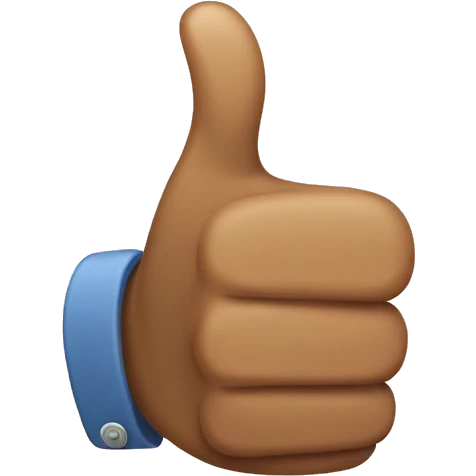 thumbs up emoji