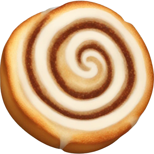 Cinnamon roll emoji