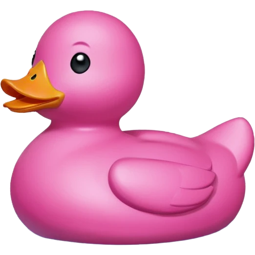 pink duck emoji