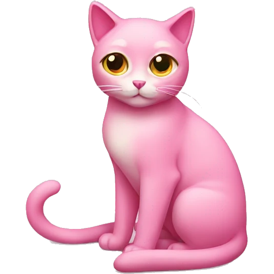 pink cat emoji