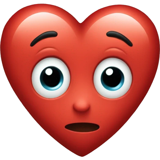Big red heart  emoji