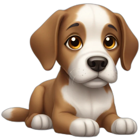 cute dog emoji