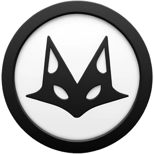 menswear brand logo design, round circle emoji