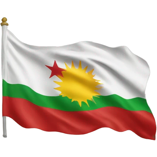 Kurdistan flag emoji emoji