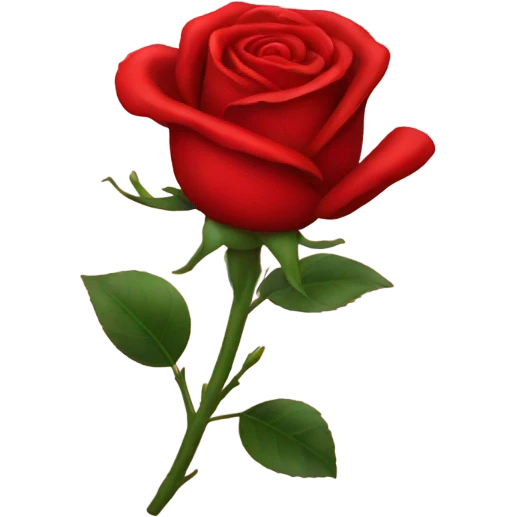 Red roses  emoji