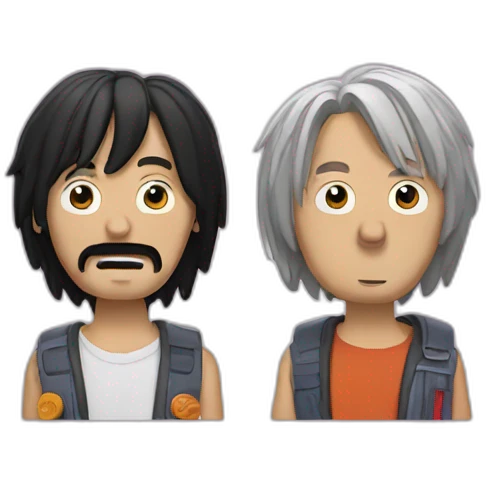 Bill and ted emoji