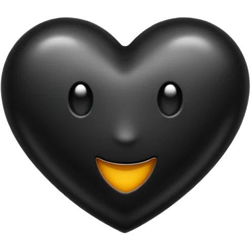 Coeur noir emoji