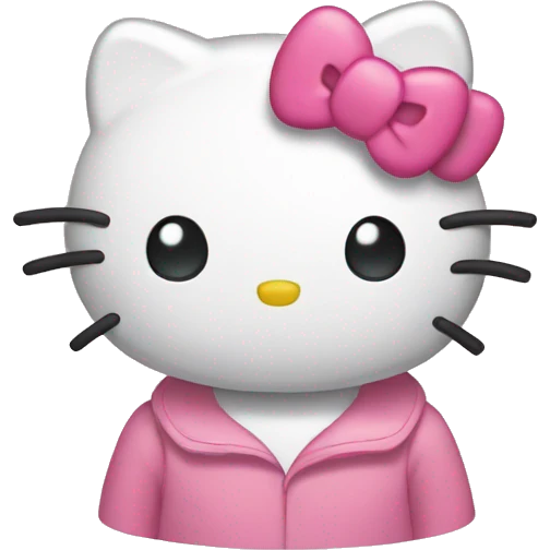Hello kitty emoji