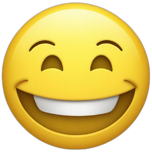 big smile-yellow emoji