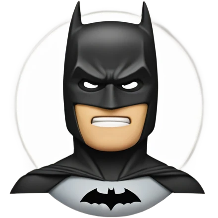 Batman character  emoji