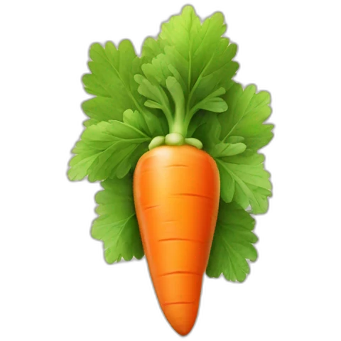 carrot blueberry emoji
