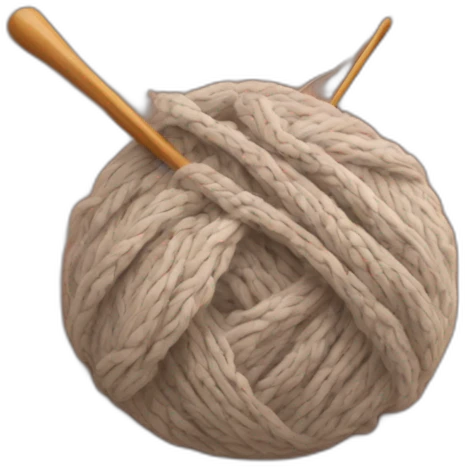 knitting emoji