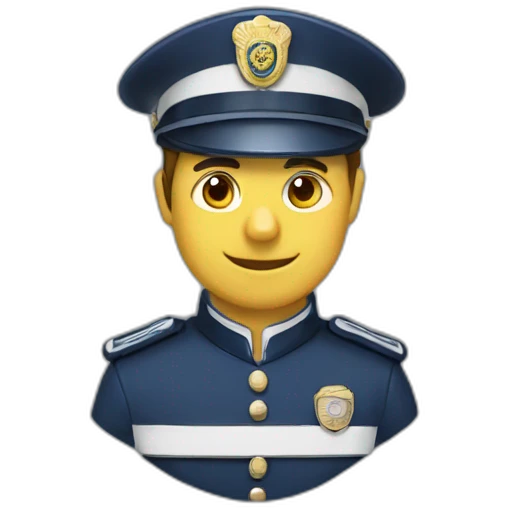 Gendarmerie emoji