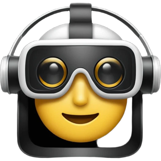 Vr gözlük emoji