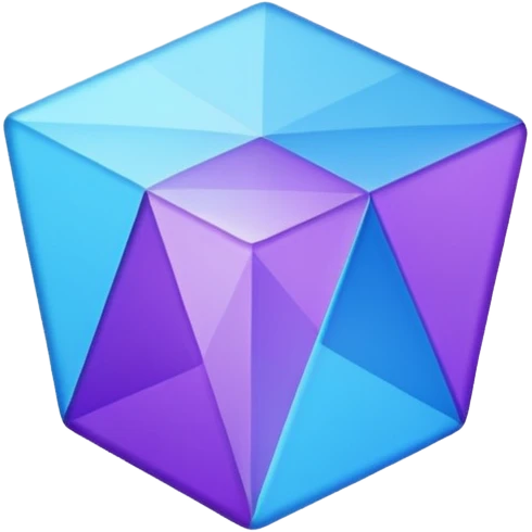 Clour purple and blue used in trader like this item (that emoge )  emoji