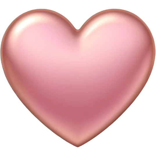 I need a pink and rose gold Heart emoji emoji