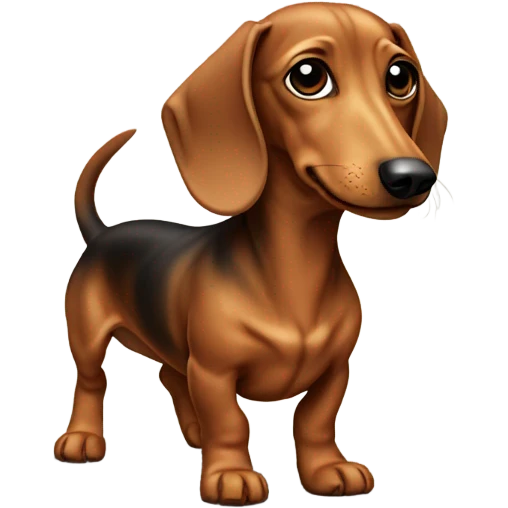 weenie dog emoji