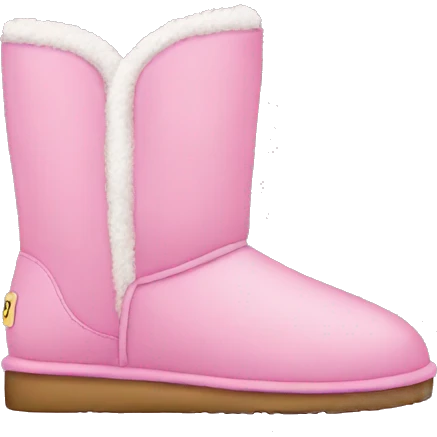 Pink Uggs  emoji