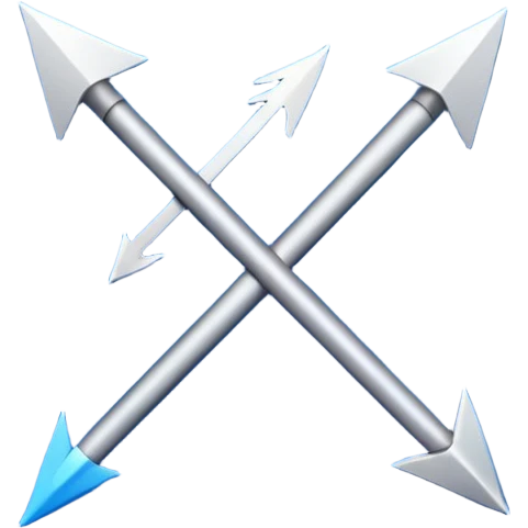 graph with an arrow emoji