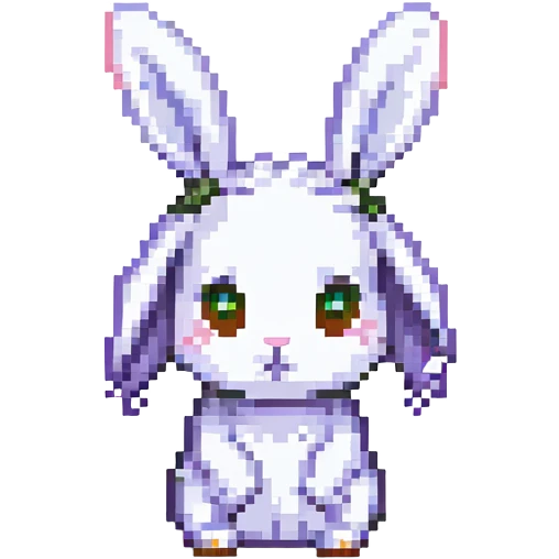A sad bunny emoji