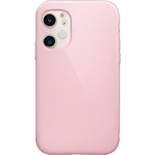 realistic light pink iphone  emoji