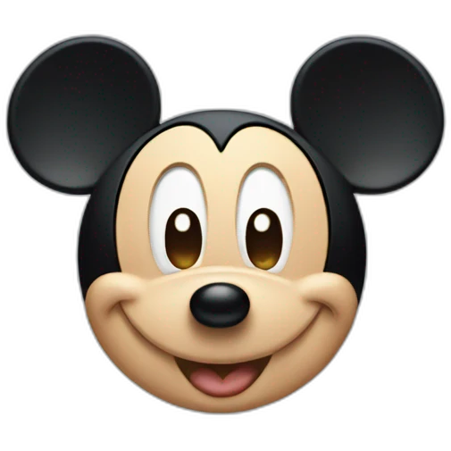 mickey mouse emoji