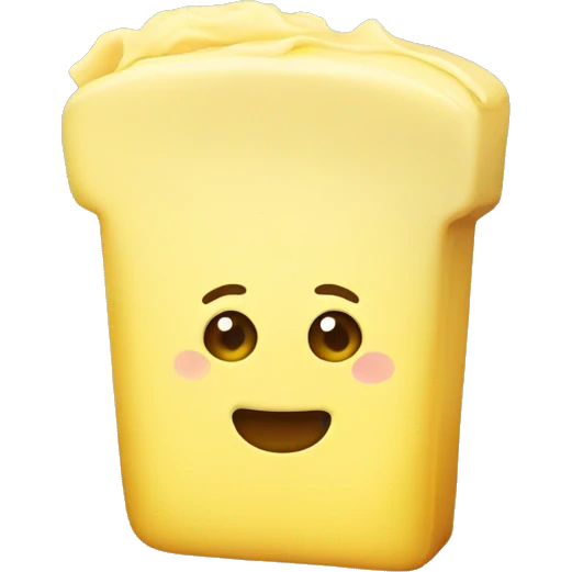 yellow butter emoji