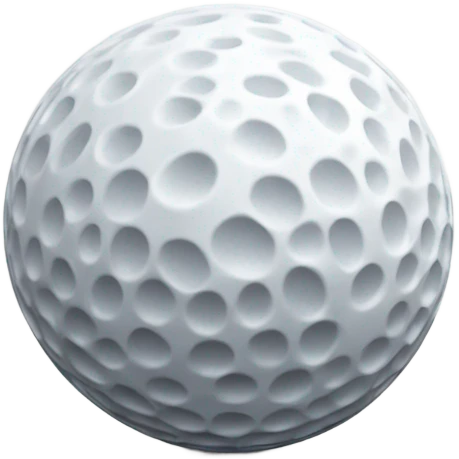 golfball and tee emoji