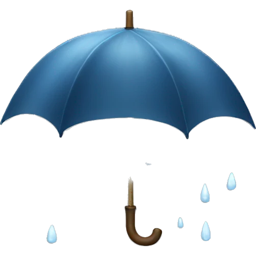 Rain emoji
