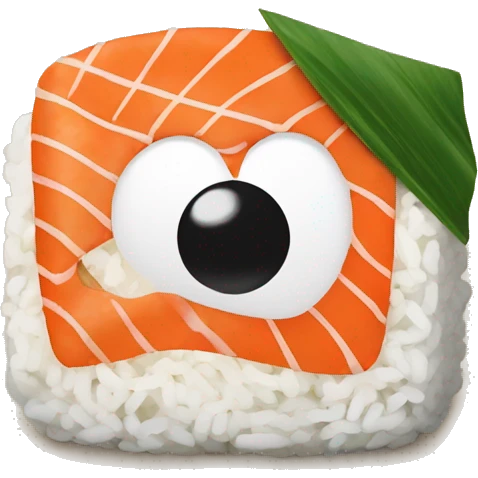 sushi with israel fla emoji