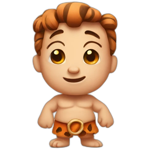 cute fredflintstone emoji