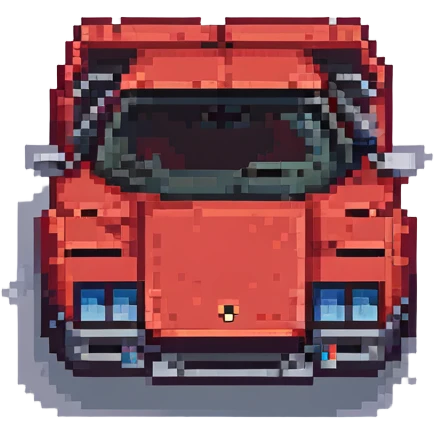 красная Lamborghini Countach, no background emoji