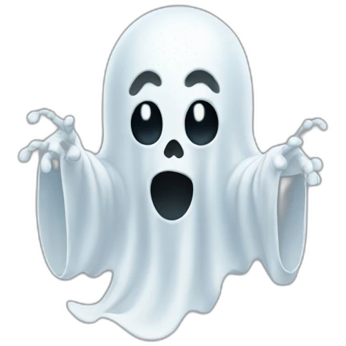 Cool Ghost doing stuff emoji
