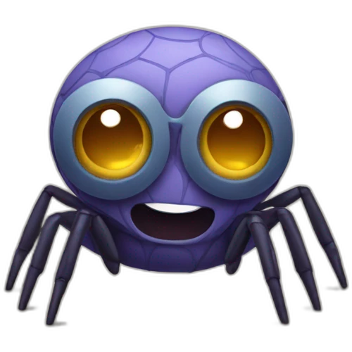 bookish spider emoji